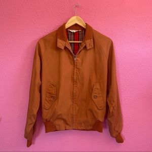 Vintage Sir Jac Burnt Orange Harrington